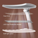 Ljojo LED Desk Lamp: 3-Level Dimmable Touch Night Light, USB Rechargeable, Foldable Table Lamp
