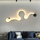 Ljojo LED Wall Lamp: Modern Art Ceiling Light for Living room, Aisle, and Walls