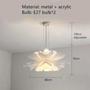 Italian Design White Butterfly Chandelier LED Dimming Pendant Light for Dreamy Atmosphere by Ljojo