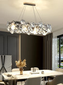 Ljojo Modern Crystal Chandelier Luxury Villa Living Room Ceiling Hanging Lamp