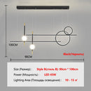 Ljojo LED Chandelier with Spotlights - Luxury Cluster Pendant Light for Dining Room & Kitchen Island
