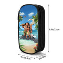 Ljojo Moana Kids Cartoon Pencil Case: Large Capacity, Office Supplies, Amazing Gift