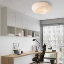 Modern Silk Ceiling Lamp Dimmable for Bedroom by Ljojo - Soft Ambient Lighting with Remote Control