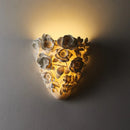 LED Resin Rose Wall Lamp - Elegant Atmosphere Light for Home Decor by Ljojo