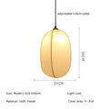 Ljojo Minimalism Wabi Sabi LED Pendant Light Modern Dining Room Hanging Lamp Luminaria