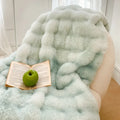 Ljojo Long Fur Rabbit Plush Blanket