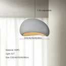 Nordic Minimalist Wabi-Sabi E27 LED Pendant Light Chandelier for Dining Room by Ljojo