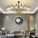 Ljojo Luxury Crystal Chandelier for Modern Chinese Living Room