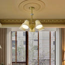Ceramic Chandelier: Elegant American Master Bedroom Light by Ljojo