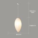 Ljojo Akari Rice Paper Cage Pendant Light Japanese Style Chandelier Home Decor LED Lamp