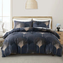 Leaf Plant Duvet Set, Boho Quilt Cover, Home Bedding by Ljojo