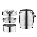 Ljojo 3-Layer Stainless Steel Insulated Bento Lunch Box - Large Capacity Pot