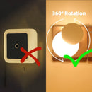 Ljojo LED Light Sensing Night Lights for Baby Bedroom and Living Room