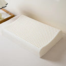 Ljojo Memory Foam Pillow Neck Protector Orthopedic Thai Latex Ice Cooling Pillow