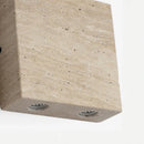 Ljojo LED Wall Lamps with Yellow Stone Lampshade for Indoor Lighting