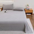 Ljojo 100% Cotton Yarn-Dyed Three-Piece Set - Student Breathable & Simple