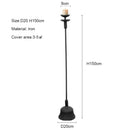 Ljojo Medieval Retro Candlestick Led Floor Lamp for Living Room Bedroom Decor Lighting