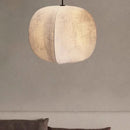 Nordic Linen Led Pendant Light Modern Wabi Sabi Fixture by Ljojo