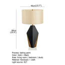 Ljojo LED Desk Lamps: Modern Bedroom Lighting Dimmer Table Light for Home Decor - E27