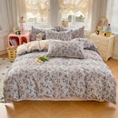 Ljojo 2025 Spring Summer Quilt Cover Set 13070 High-Count Cotton Bedding