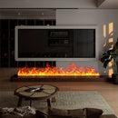 Ljojo 3D Colorful Flame Electric Atomized Fireplace