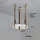 Ljojo LED Resin Pendant Light for Modern Luxury Living Spaces