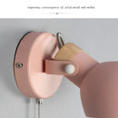 Ljojo Macaron Nordic Iron Wall Lamp | Rotatable LED Light for Home Decor