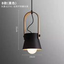 Ljojo Modern Adjustable Macaron E27 Pendant Light for Bedroom Kitchen Dining Table