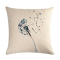 Ljojo Linen Pillowcase: Soft Printed Cover for Sofa, Car, or Home Décor