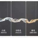 Nordic Designer Wave LED Pendant Lamps Acrylic Hanging Fixture for Home Decor by Ljojo