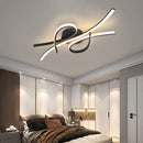 Modern Black LED Ceiling Light Fixture for Home Decoration by Ljojo