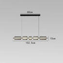 Ljojo Minimalist Copper Pendant Lights with Glass Geometric Design