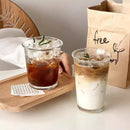 Ljojo 360ml Glass Christmas Cups for Various Beverages