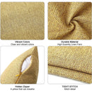 Ljojo Linen Tassel Throw Pillow Covers - Boho Farmhouse Home Decor