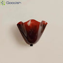 Ljojo Modern Vintage Glass Petal LED Wall Lamp Art Creative Lights for Bedroom Home Chandelier