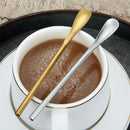 Ljojo Long Handle Stainless Steel Teaspoon for Coffee, Tea, Dessert, and Ice Cream