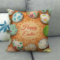 Easter Bunny Eggs Printed Pillow Covers 45x45cm - Ljojo Easter Decorations