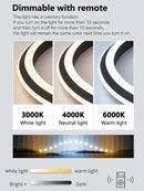 Ljojo LED Chandelier: Modern Dining Room Lighting for Bedroom, Living Room, and Study