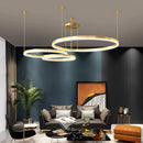 Ljojo LED Ring Pendant Light Chandeliers for Modern Home Decor