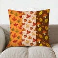 Autumn Leaves Pattern Throw Pillow Cover for Sofa, Bedroom, Car - Ljojo