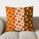 Autumn Leaves Pattern Throw Pillow Cover for Sofa, Bedroom, Car - Ljojo