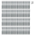 Ljojo 100PCS Plastic Fruit Fork Set for Home, Restaurant, Picnic, Camping - Reusable