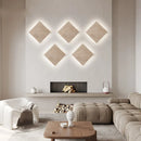 Ljojo LED Wall Lamp Sconce Yellow Travertine Waterproof Outdoor Stair Light