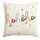 Christmas Nutcracker Decoration Pillowcase Set - Ljojo Branded Festive Tree Printed Cushion Suite