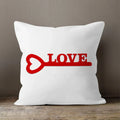 Ljojo LOVE Print Cushion Cover for Home Decor