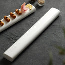 Ljojo Long Strip Plate: Artistic Conception Dishes for Sushi and Unique Tableware
