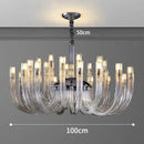 Ljojo Luxury Crystal Pendant Chandelier for Living & Dining Room