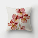 Deer Animal & Natural Leaves Cushion Cover by Ljojo - Home Decoration