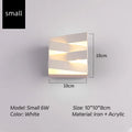 LED Outdoor Square Wall Lamp Modern Garden Lighting by Ljojo