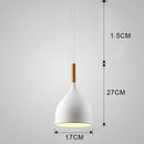 Ljojo Modern Aluminum Pendant Light for Dining Kitchen Cafe E27 Suspension Lamp by GEW